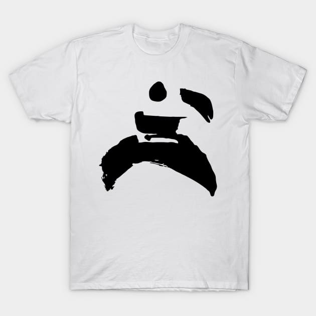 Kung-fu fighter figure T-Shirt by Nikokosmos